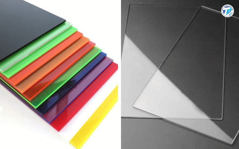 Hình ảnh các loại mica làm bảng hiệu tròn